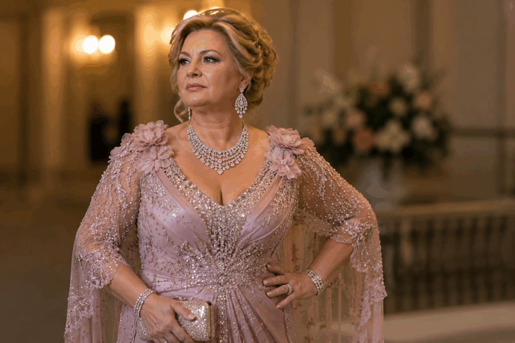 Платье для мамы невесты 40+, 50+ и старше: как выбрать